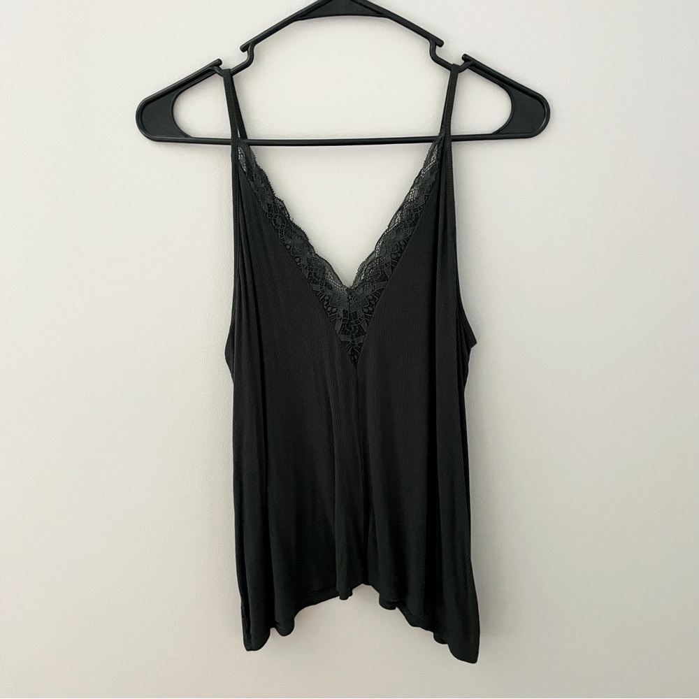 American Eagle Lace V-Neck Top